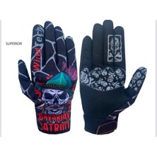 Windtech Eldiven Windtech Süperior Softshell Skull Kırmızı