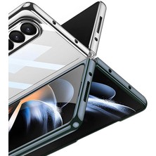 Fogy Samsung Galaxy Z Fold 4 Kılıf Ultra Ince Köşeleri Şık Tasarım Şeffaf Kapak