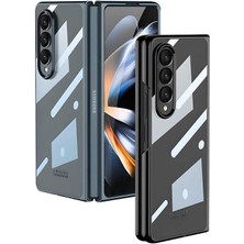 Fogy Samsung Galaxy Z Fold 4 Kılıf Ultra Ince Köşeleri Şık Tasarım Şeffaf Kapak