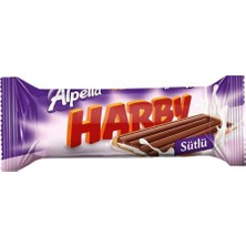 Harby Sütlü Krema Dolgulu Bisküvi Çikolata 24 x 25 gr