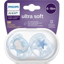 Philips Avent Ultra Soft Emzik 6-18 Ay Erkek