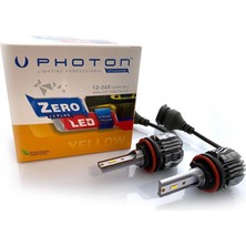 Photon Zero H8/H9/H11/H16 Xtreme Yellow +3 Plus Fansız LED