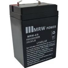 Mrw Power 4VOLT 6AMPER Akü 4V 6AH