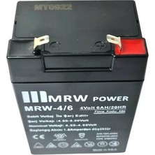 Mrw Power 4VOLT 6AMPER Akü 4V 6AH