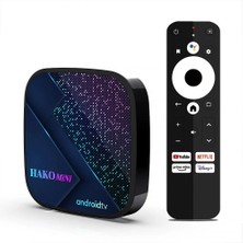 Hakomini Google Lisanslı Android Tv Box 4K HDMI Wıfı 4+32 GB