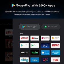 Hakomini Google Lisanslı Android Tv Box 4K HDMI Wıfı 4+32 GB
