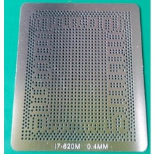 Efiks KALIP STENCİL İ7-620M İ7-520M  İŞLEMCİ KALIBI