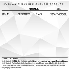 DNC Auto Part Shop Bmw 3 Serisi E46 Için Cam Düğmesi Tamir Kapağı (Bmw Yeni Model)