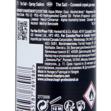 Schwarzkopf Session Label The Salt Hacim Verici Nemlendirici Vegan Tuz Saç Bakım Spreyi 200ml