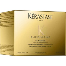 Kerastase Elixir Ultime Le Masque For Vibrant Hair Marula Oil Hair Mask Gives Shine 200 Ml