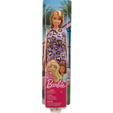 Barbie Barbie, Sarışın Şık Barbie Kalpli Mor Elbiseli GHW49