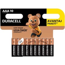 Duracell 10LU Aaa Ince Kalem Pil
