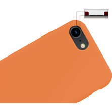 Buff iPhone Se/8/7 Rubber Fit Kılıf Light Orange