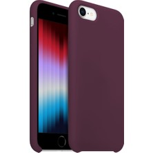 Buff iPhone Se/8/7 Rubber Fit Kılıf Plum