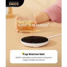 Swico Remado Avrupa Fişli Elektrikli Bardak Isıtıcı Ped - Yeşil (Yurt Dışından)