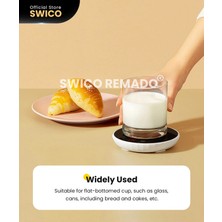 Swico Remado Avrupa Fişli Elektrikli Bardak Isıtıcı Ped - Yeşil (Yurt Dışından)