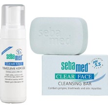 Sebamed Clear Face Yüz Temizleyici Köpük 150 ml +Clear Face Kompakt Sabun 100GR