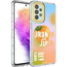 Kilifone - Galaxy A33 5g - Kılıf Sert Kamera Korumalı Desenli Korn Kapak