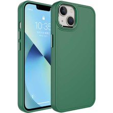 Kilifone - iPhone 14 Plus - Kılıf Metal Çerçeve Tasarımlı Sert Btox Kapak