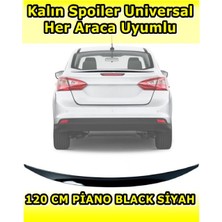 NKT GROUP Hyundaı Accent Admire Uyumlu Piano Black Spoiler 120 cm