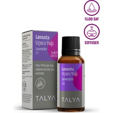 Talya Lavanta Uçucu Yağı, %100 Saf ve Doğal, Bitkisel Aromaterapi Yağı, 10 ml (2'li Paket)