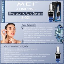 Mei Yoğun Nemlendirici  2% Hyaluronic Acid B5 Based Serum 30 ml