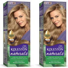 Wella Koleston Naturals Acık Kullu Kumral 8/1 2x Paket