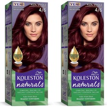 Wella Koleston Naturals Kızıl Vıyole 4/6 2x Paket