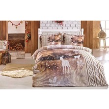 Özdilek Kahve Henry King Size Nevresim Takımı Çift Kişilik Battal