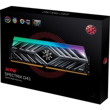 Adata XPG Spectrix RGB 16GB 3600 MHz DDR4 CL18 Ram - Gri AX4U360016G18I-ST41