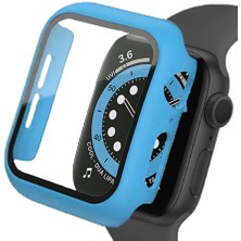 BİNANO APPLE WATCH 41MM SENSE KASA VE EKRAN KORUYUCU AÇIK MAVİ