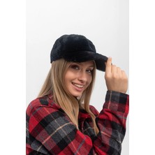Saria Moda Pelus Kadın Kep