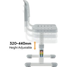 Digitus Ayarlanabilir Ergonomik Çocuk Aktivite Masası (3-10 Yaş-Mavi)
