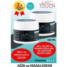 Last Touch 2'li Paket Masaj Kremi 100 ml  Vitamin B3 & E