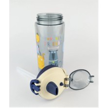 Vagonlife Tritan Pipetli Kapaklı Çocuk Matarası 500ML Köpek