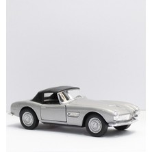 Toyaş Gri Bmw 507 1956 Çek Bırak Metal Oyuncak Araba 12 cm