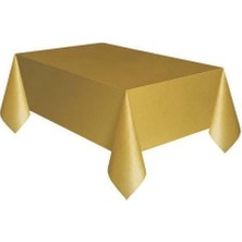Çıtı Pıtı Store Gold Renk Plastik Masa Örtüsü