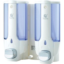 Omnipazar Xinda ZYQ138SB Sıvı Sabun ve Şampuan Dispenseri 2'li Beyaz 2X380 ml