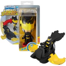 Mattel Imaginext Dc Super Friends Head Shifters - Batman & Batwing