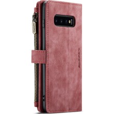 Caseme Galaxy S10+ İçin Tpu Telefon Kılıfı - Kırmızı (Yurt Dışından)