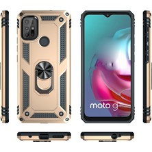 Wansheng Moto G30 / G10 İçin Tpu Telefon Kılıfı - Altın (Yurt Dışından)