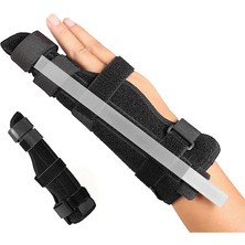Snowtekss Ayarlanabilir Sıkıştırma Parmak Tutucu Koruyucu (Çift Metal)
