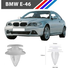 Moda Bmw E46 Kapı Döşeme Klipsi 51411973500  100 Adet