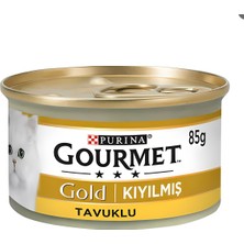 Gourmet Gold Tavuklu Yetişkin Kıyılmış Kedi Konservesi 85 gr