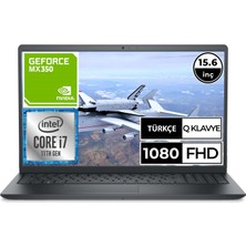 Dell Vostro 3510 V3510TKNDSPRRKS22 Intel Core i7-1165G7 8 GB 512SSD MX350 15.6" FHD Freedos Taşınabilir Bilgisayar