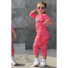 Abiye Kids Inci Detay Kız Çocuk Tarz Spor Takım ABY625