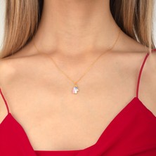 Miavi Silver 925 Ayar Gümüş Unicorn Kolye