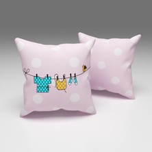 Tedz Collection Paredora Ipte Çamaşır Kırlent Kılıfı
