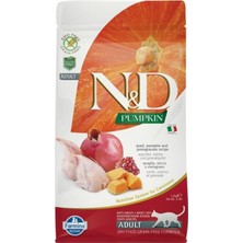 N&D Nd Neutered Tahılsız Bıldırcınlı Narlı ve Balkabaklı Kısır Kedi Maması 1.5 kg x 2 Adet