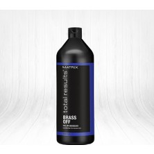 Matrix Total Results Brass Off For Dark And Light Blonde Color Hold Blue Conditioner 1000 ml